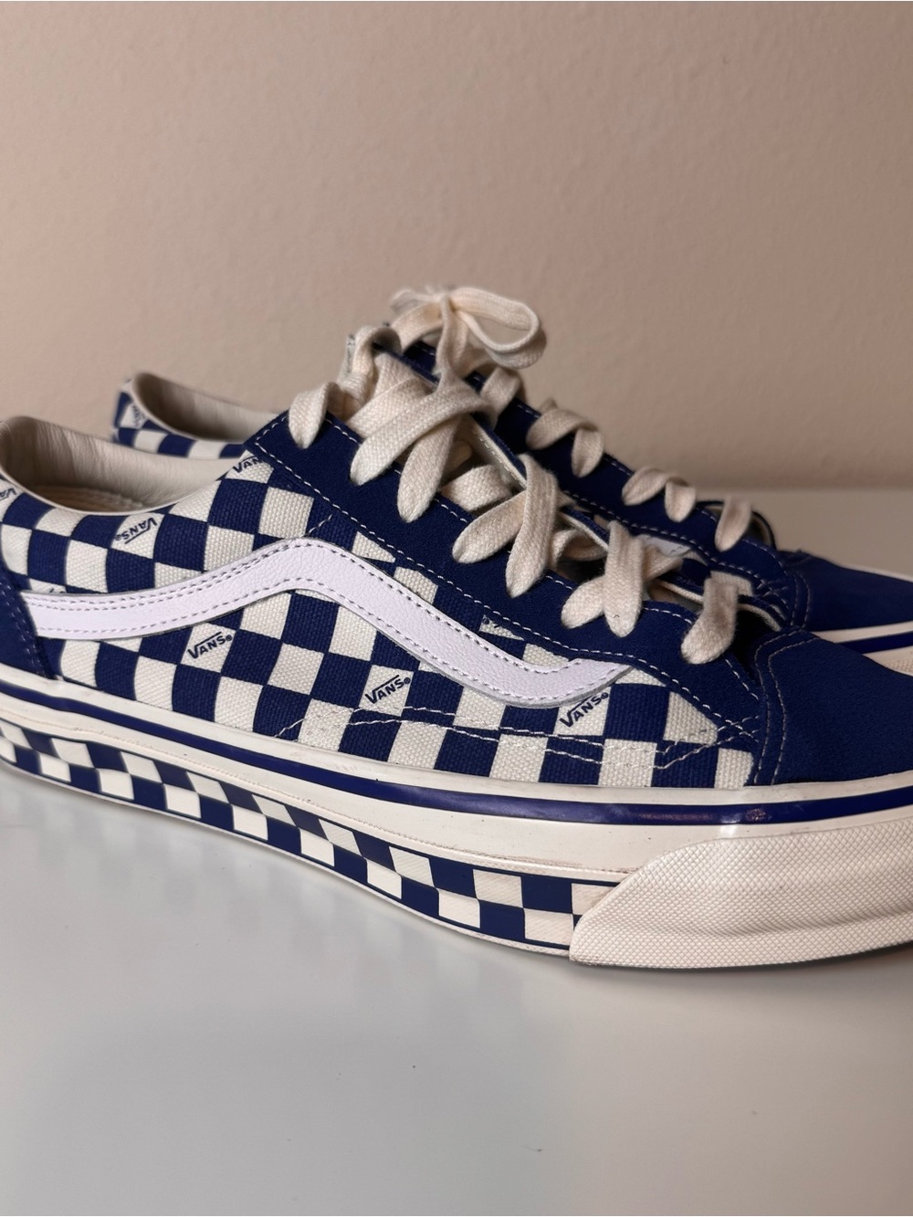 Vans Premium BMX Old Skool 36 Checkerboard True Blue Men’s 9.5 Women’s 11